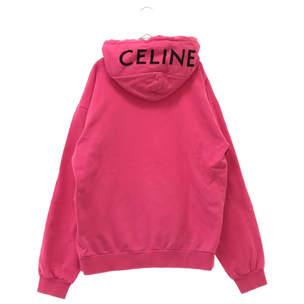 CELINE セリーヌ 21SS by Hedi Slimane LOOSE HOODIE WHIT HOOD LOGO 