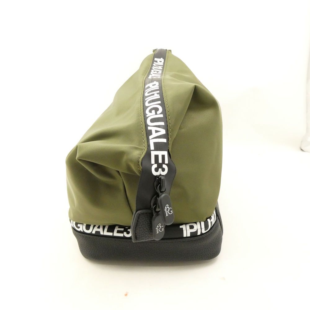 美品 1PIU1UGUALE3 ウノピュウノウグァーレトレ GRG357 113 GOLF POUCH ゴルフポーチ バッグ HM734 美品 1PIU1UGUALE3 ウノピュウノウグァーレトレ GRG357 113 GOLF