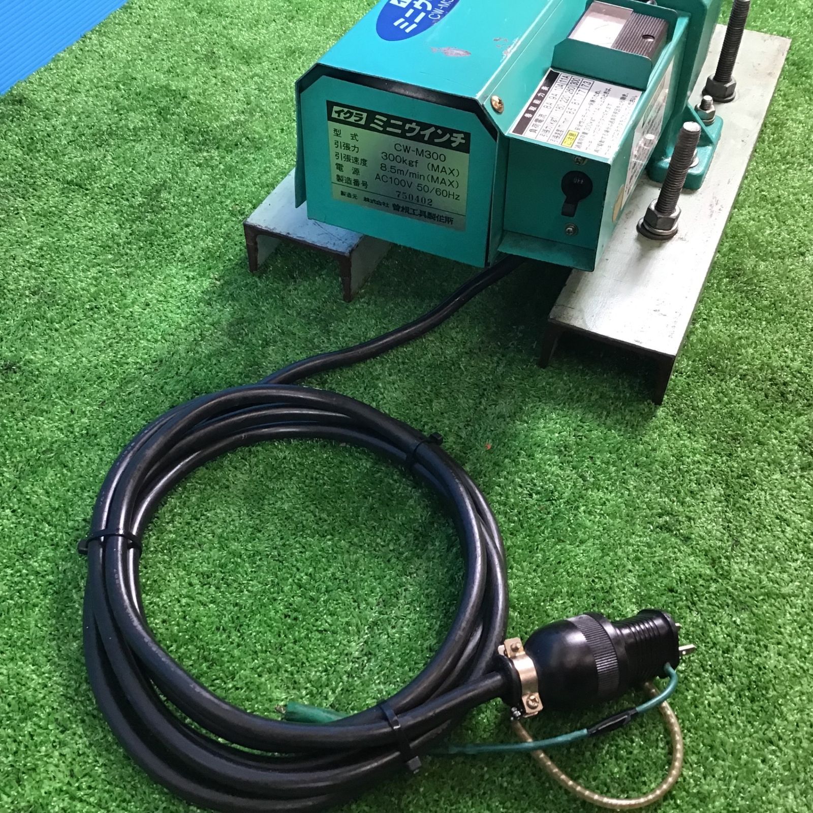 T-MAX 10000 ウインチ 24v仕様 試用作動のみ T-MAX 10000 ウインチ 24v仕様 試用作動のみ