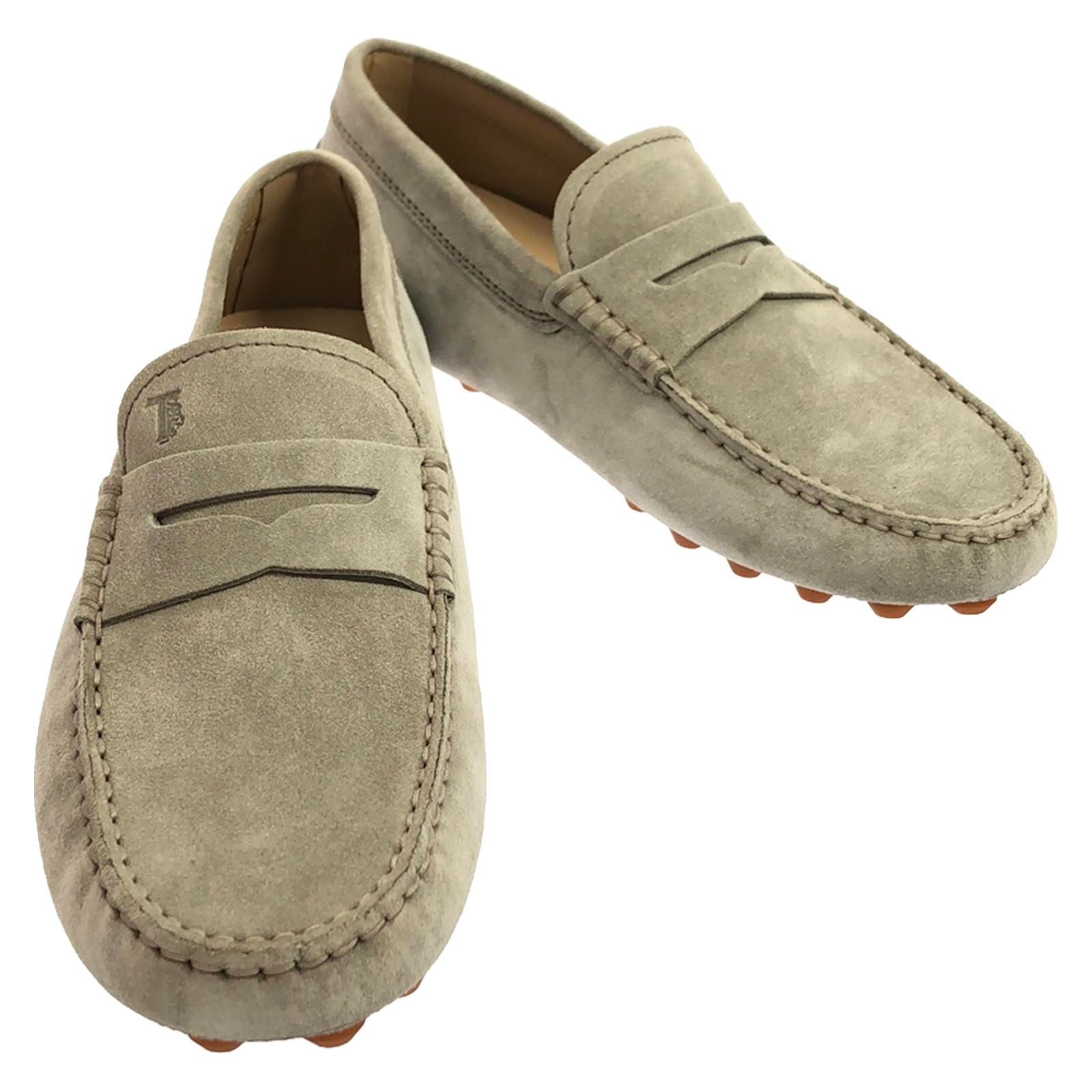 トッズ TOD S モカシン ドライビングシューズ XXM52K00640RE0C4056 ベージュ スウェード スエード ドライビングシューズ レディース