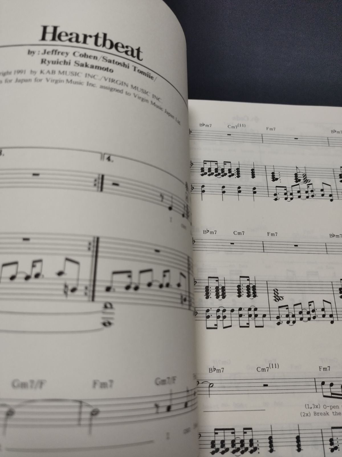 ピアノ曲集 坂本龍一 ハートビート ピアノ曲集 坂本龍一 ハートビート 楽譜 棚Sa6 - メルカリ