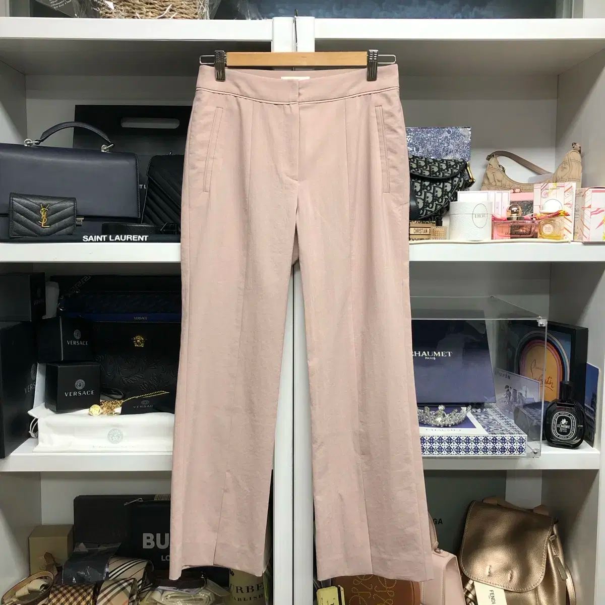 ハンサム SJSJ ピンクベージュ パンツ