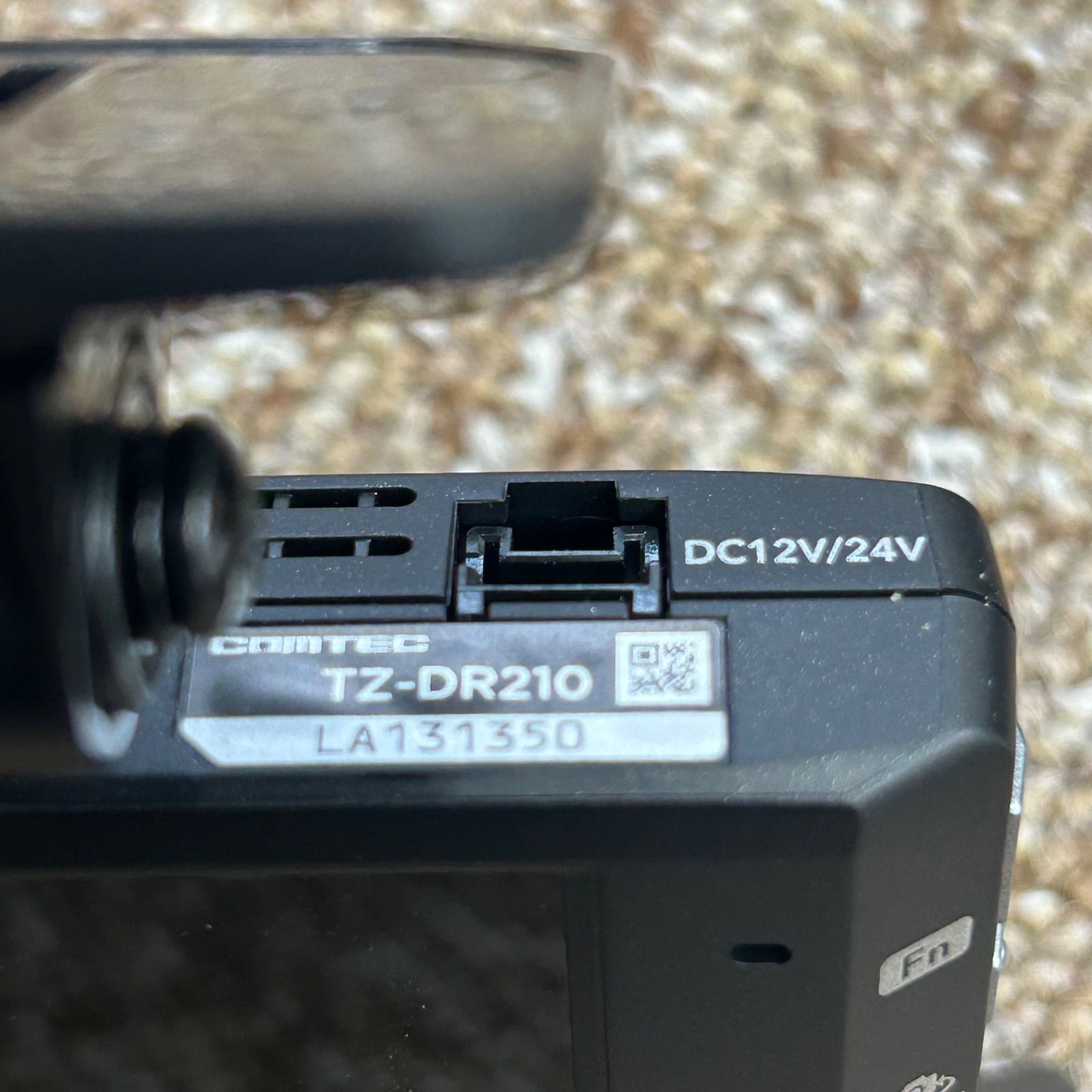 前後ドライブレコーダー トヨタ純正 コムテック TZ-DR210 - メルカリ