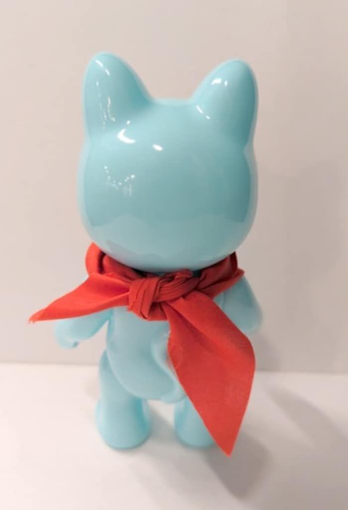 REALHEAD/9WORKS フォーチュンキッドアドベンチャー 青成型/未塗装 REALHEAD/9WORKS フォーチュンキッドアドベンチャー 水色成型/赤