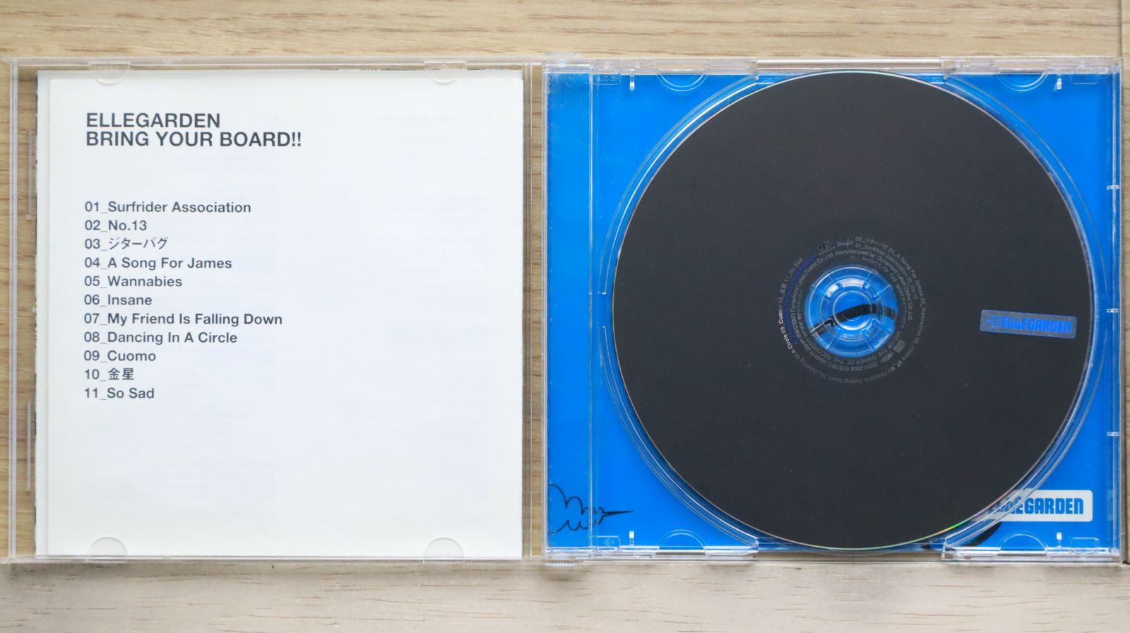 国内盤CD☆エルレガーデン/ELLEGARDEN□ BRING YOUR BOARD