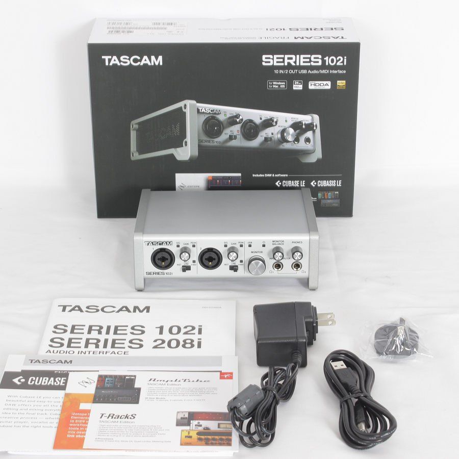 TASCAM SERIES 102i USBオーディオインターフェース タスカム 本体