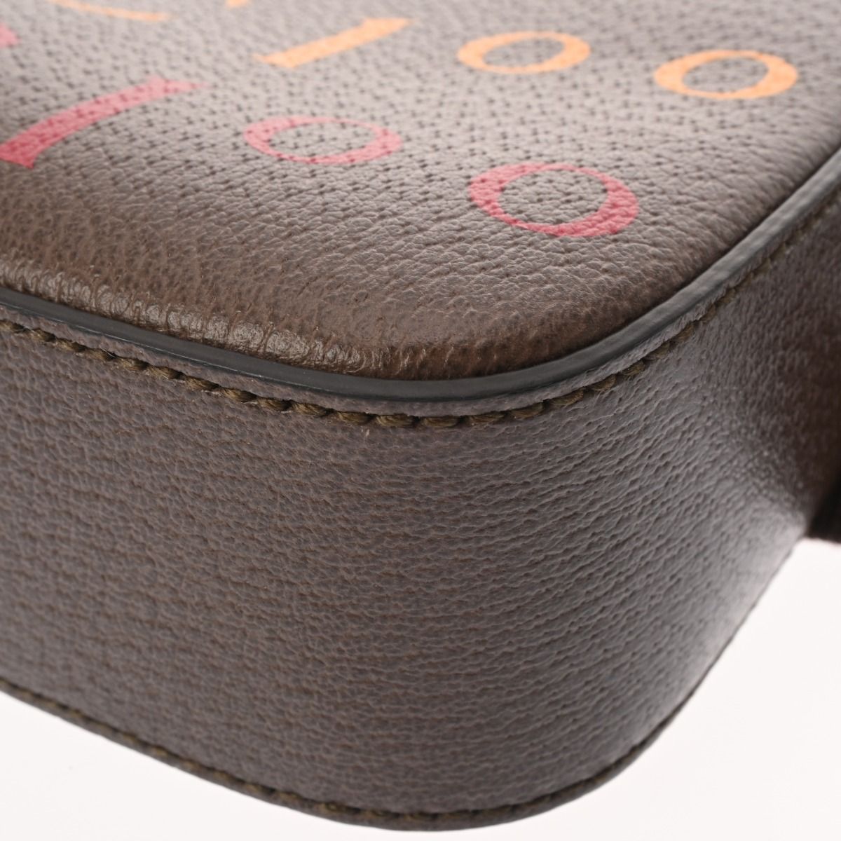 グッチ 100周年記念 ブラウン マルチ 602695 ユニセックス カーフレザー ボディバッグ DECORATOM_COM_BR