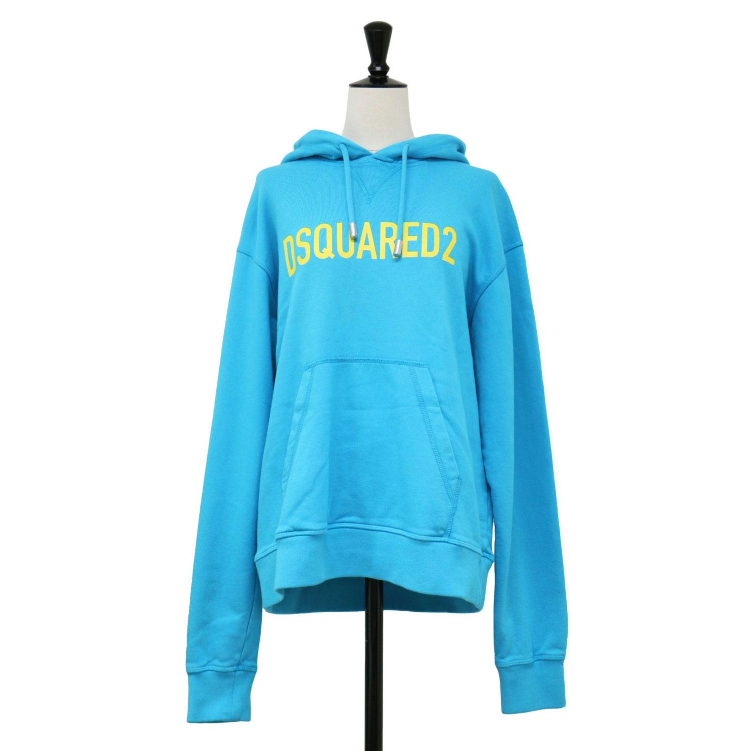 DSQUARED2 ディースクエアード パーカー ブルー サイズ:XXS / ロゴ入り 