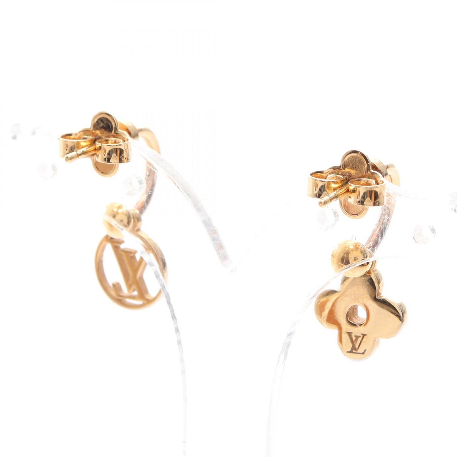 LOUIS VUITTON ルイ・ヴィトン ブックル ドレイユ ブルーミング ピアス
