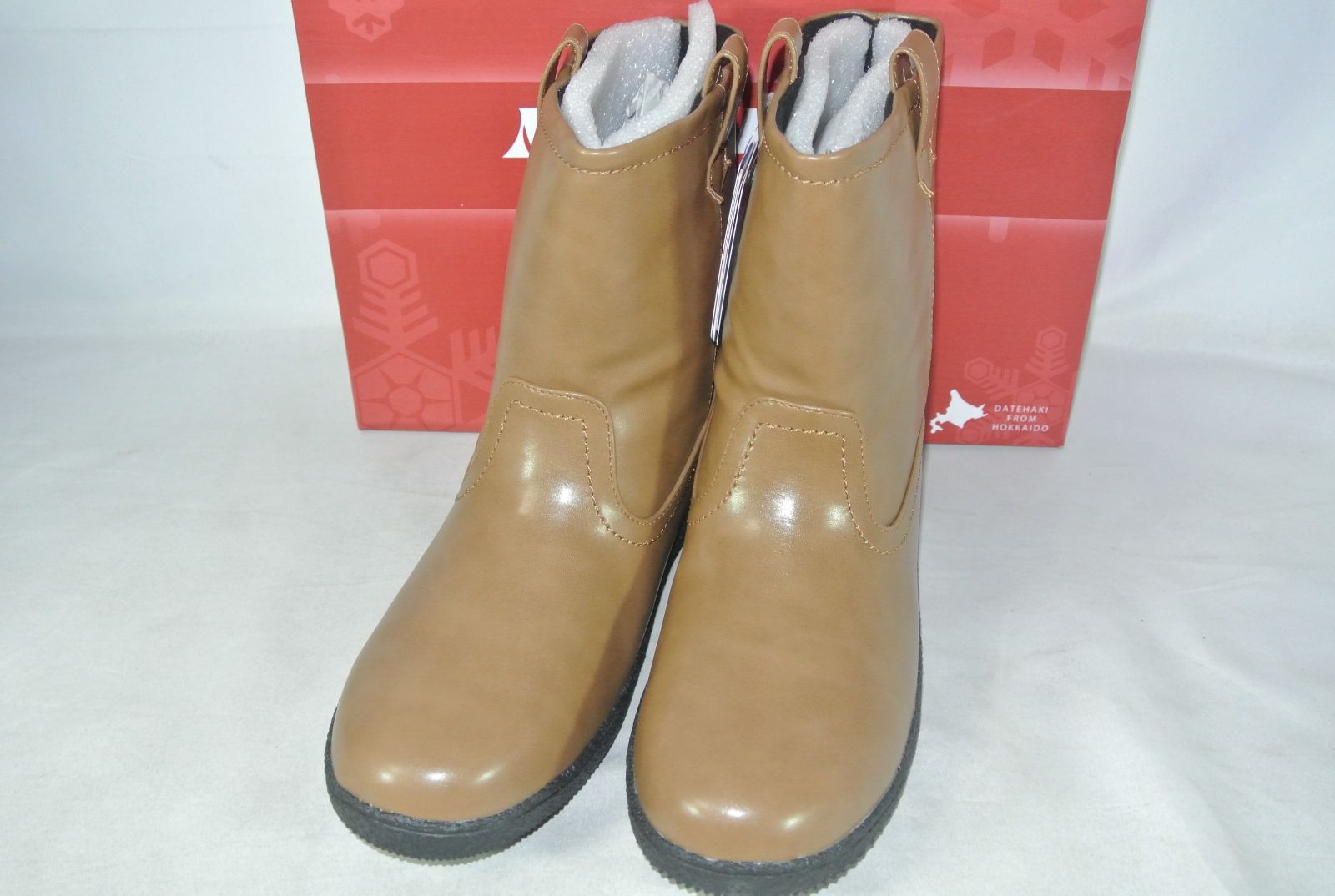 [ノースデート] スノーブーツ NorthDate 12736 レディース ダークブラウン 25.0 cm 3E