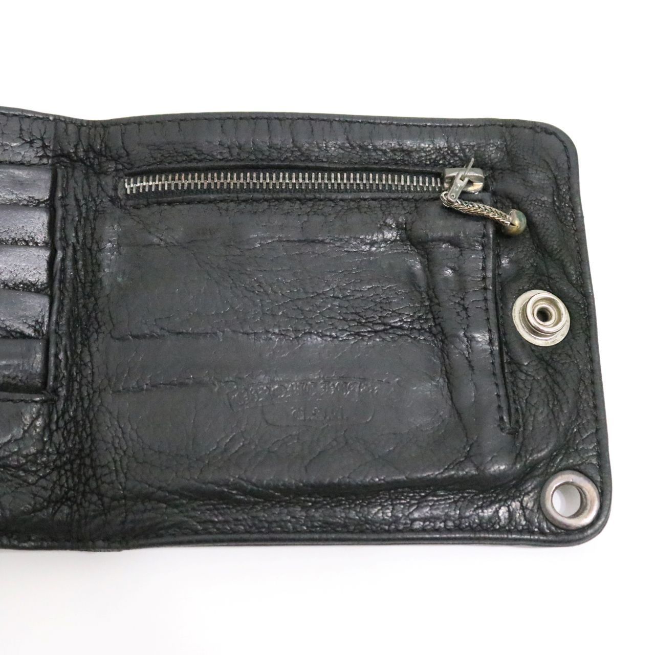 中古B】CHROME HEARTS クロムハーツ 財布 1SNAP 1スナップ クロス 