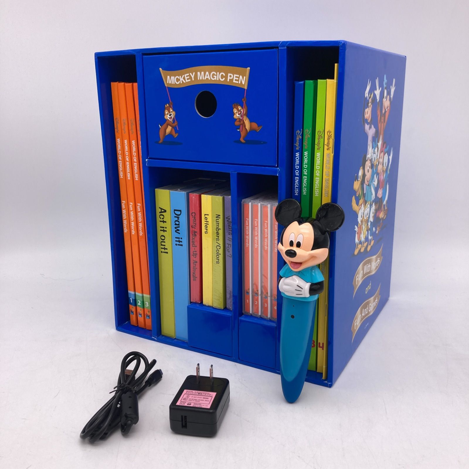 ディズニー英語 DWE ファンアンド マジックペン セット - 知育玩具
