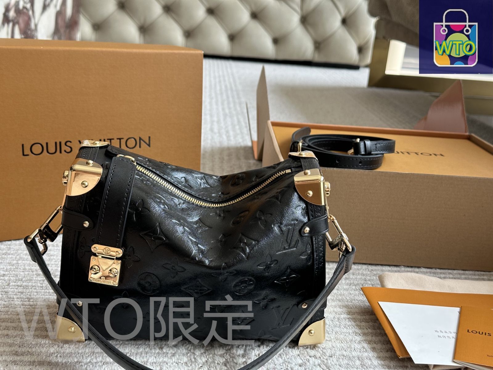 今日特価】LV Trunk ルイ・ヴィトン トランク ソフト ボックス
