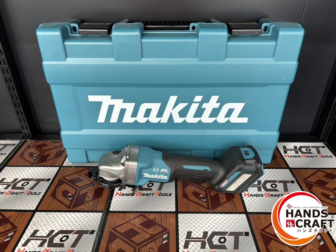 ♭ マキタ makita GA019GZ 100mm充電式ディスクグラインダ 本体 ケース 40Vmax