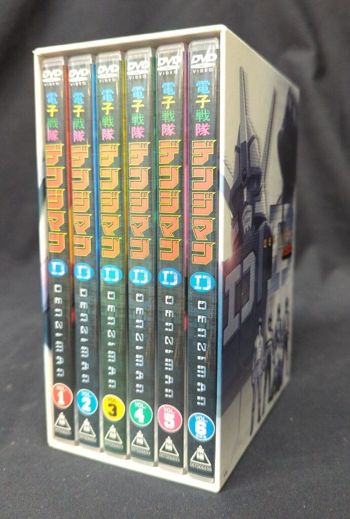 特撮DVD 初回 電子戦隊デンジマン BOX付全6巻 セット