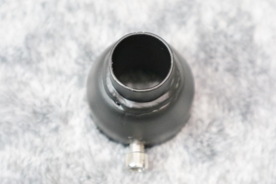 汎用 サイレンサー 赤×銀 50.8π バンド付 /ピンク レッド