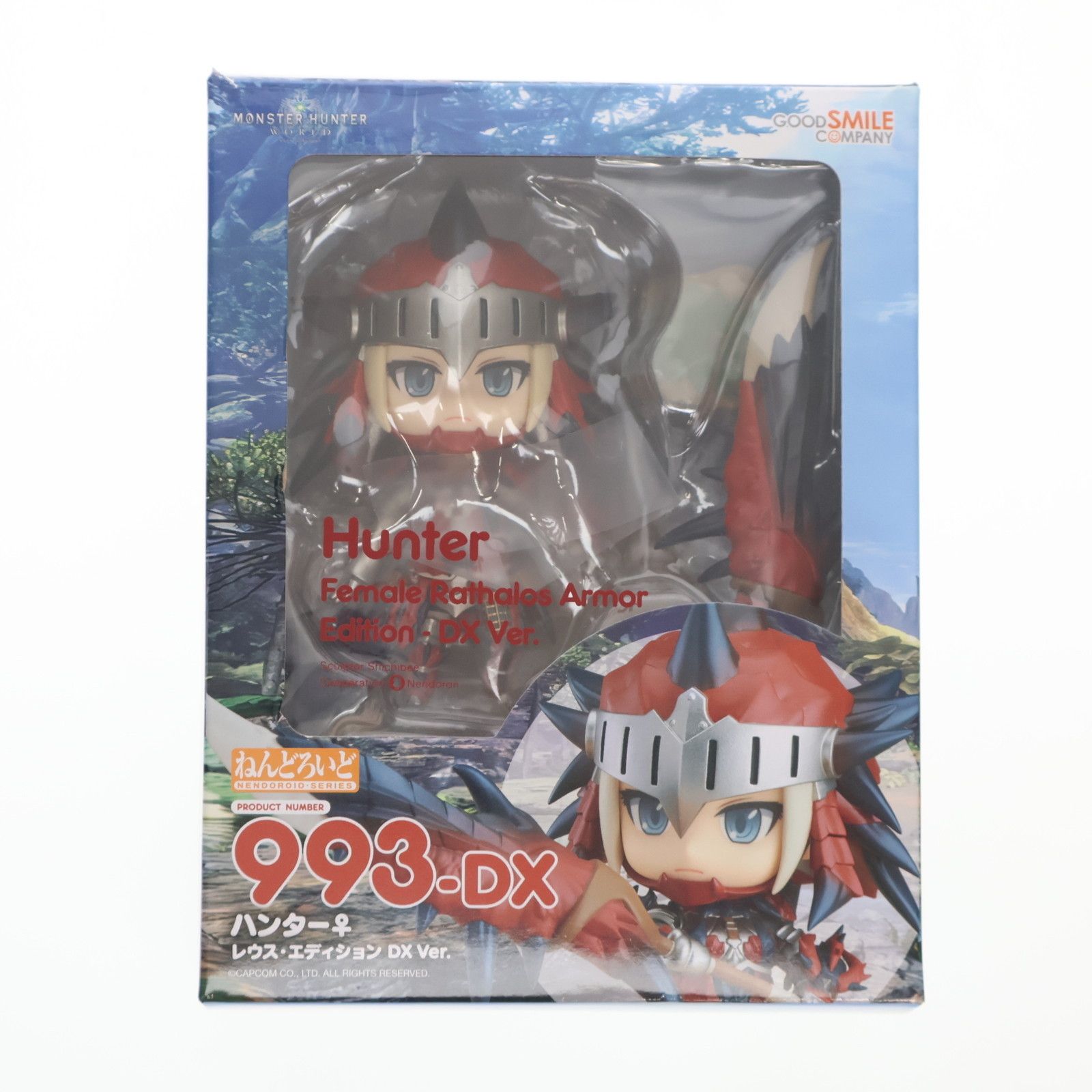 GOOD SMILE COMPANY - ねんどろいど 993-DX ハンター♀ レウス・エディション DX Ver. モンスターハンター:ワールド 完成品 可動フィギュア グッドスマイルカンパニー ねんどろいど ハンター♀ レウス・エディション DX Ver.