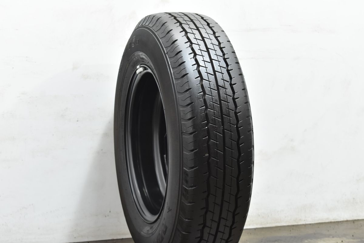 2024年製 バリ溝】トヨタ 200 ハイエース 純正 15in 6J +35 PCD139.7