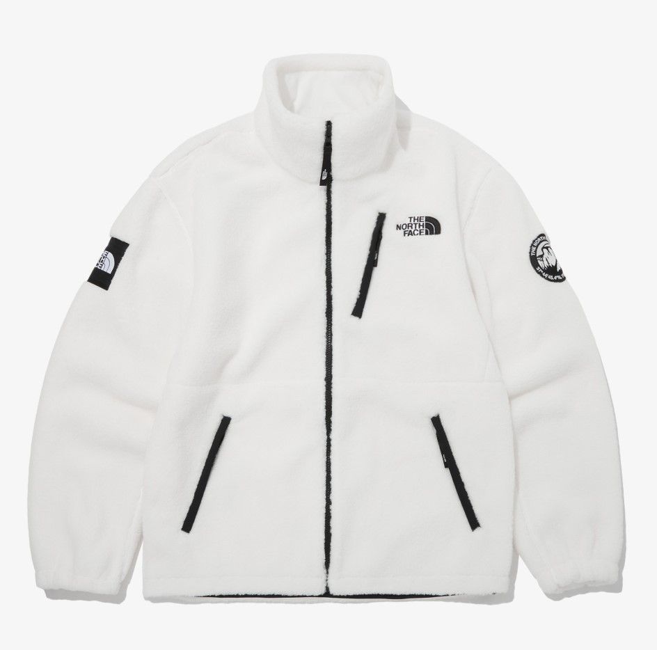 韓国限定 the north face RIMO FLEECE HOODIE 白 ☆海外限定☆韓国限定☆ ホワイトレーベル THE NORTH FACE RIMO