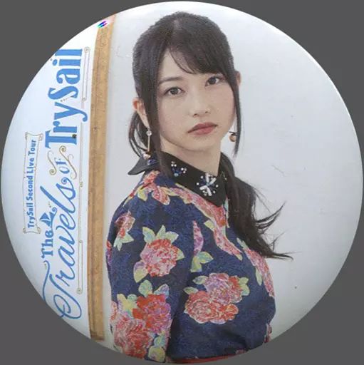 中古】バッジ・ピンズ(女性) 雨宮天(背景：ホワイト) 缶バッジ