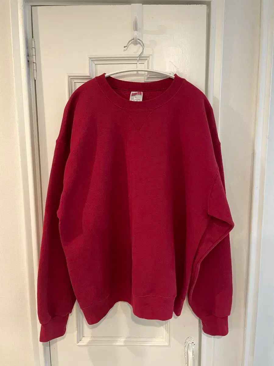 90s made in usa SOFFE バーガンディー パーカー L