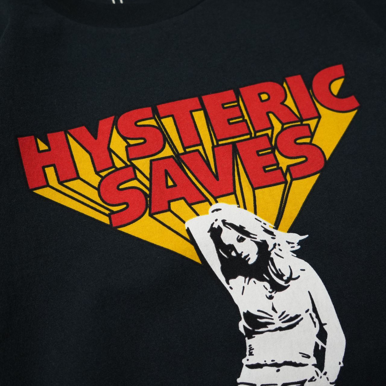 早い者勝ち！【ヒステリックグラマー】 HYSTERIC SAVES Tシャツ HYSTERIC SAVES Tシャツ|HYSTERIC GLAMOUR MEN | HYSTERIC