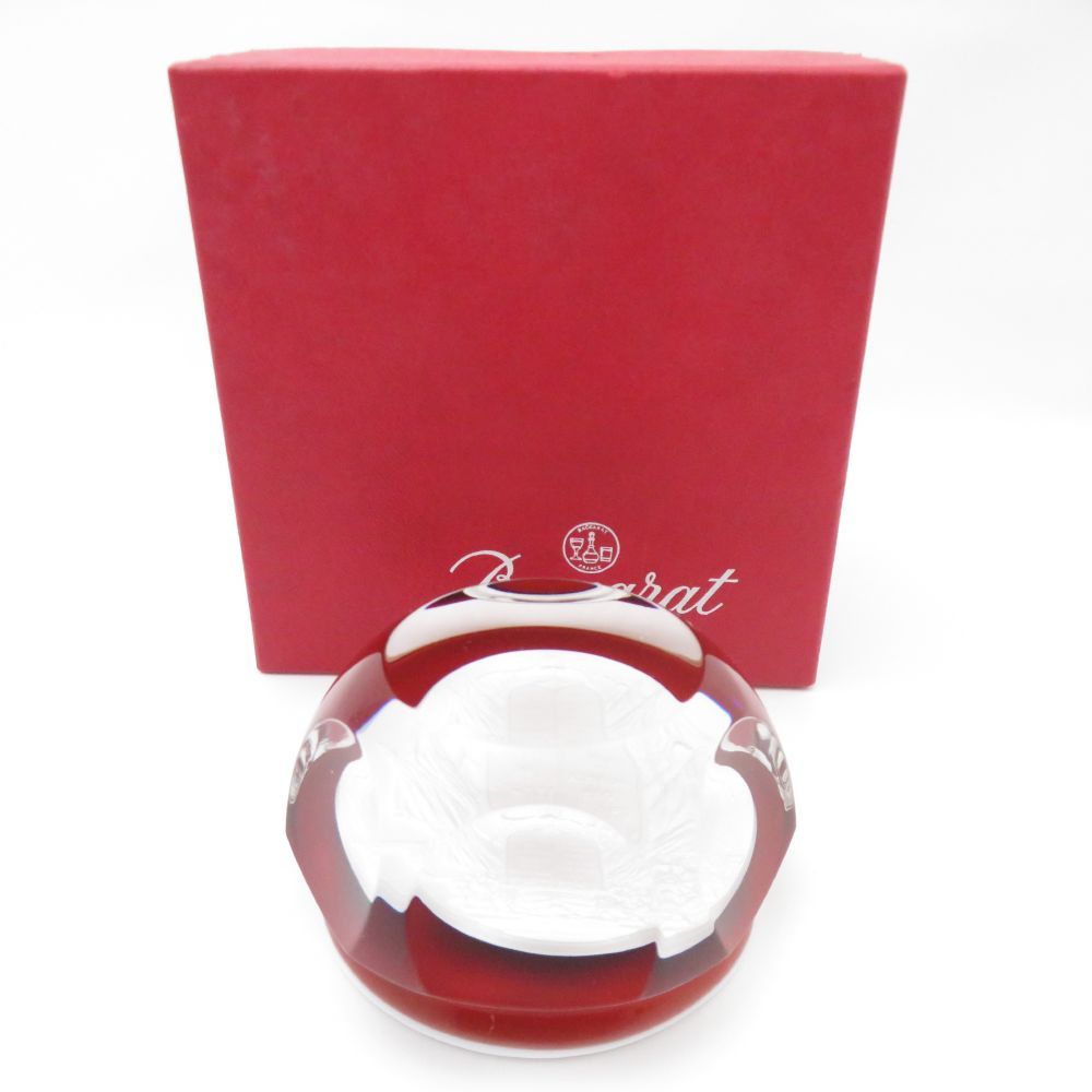 Baccarat バカラ 置物 六角形 ヴィンテージ SK45K1