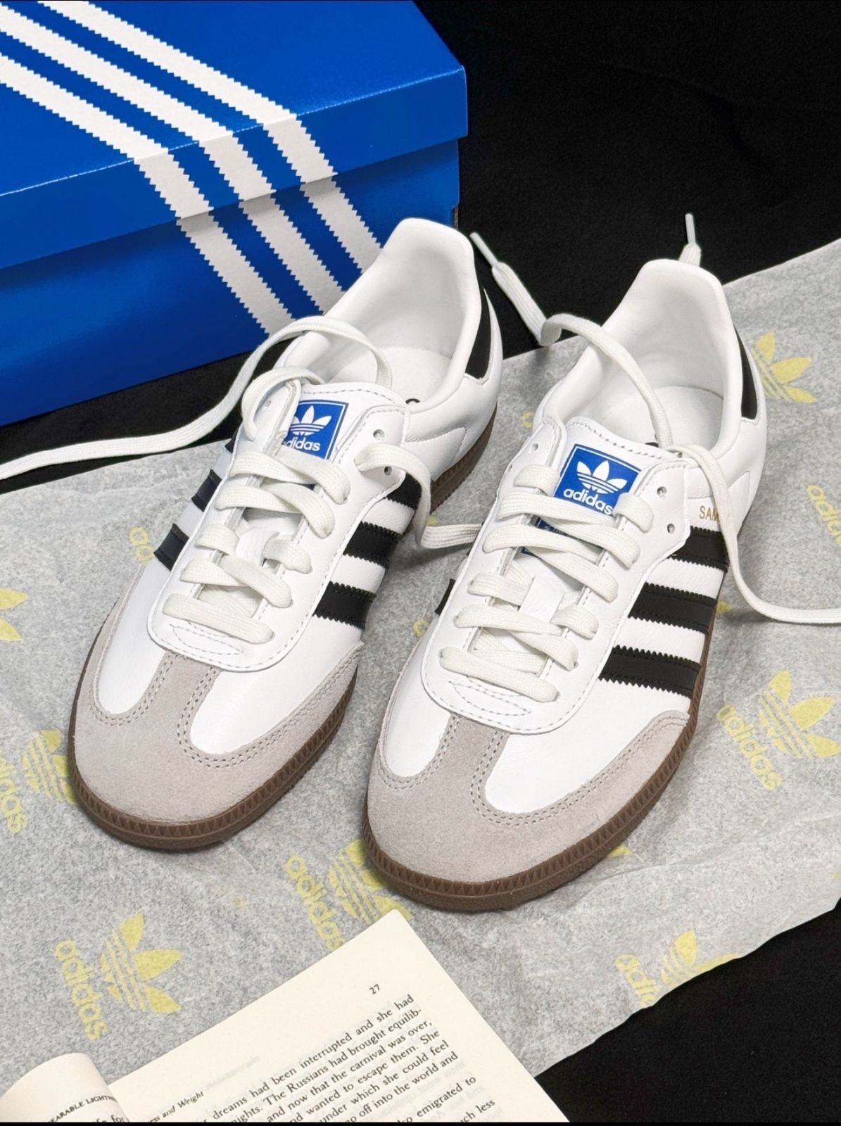 美品大人気adidas SAMBA OG B75806 ホウワイト