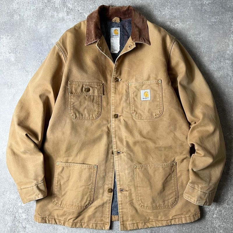 Carhartt ブランケット ライナー ダック カバーオール ジャケット 42