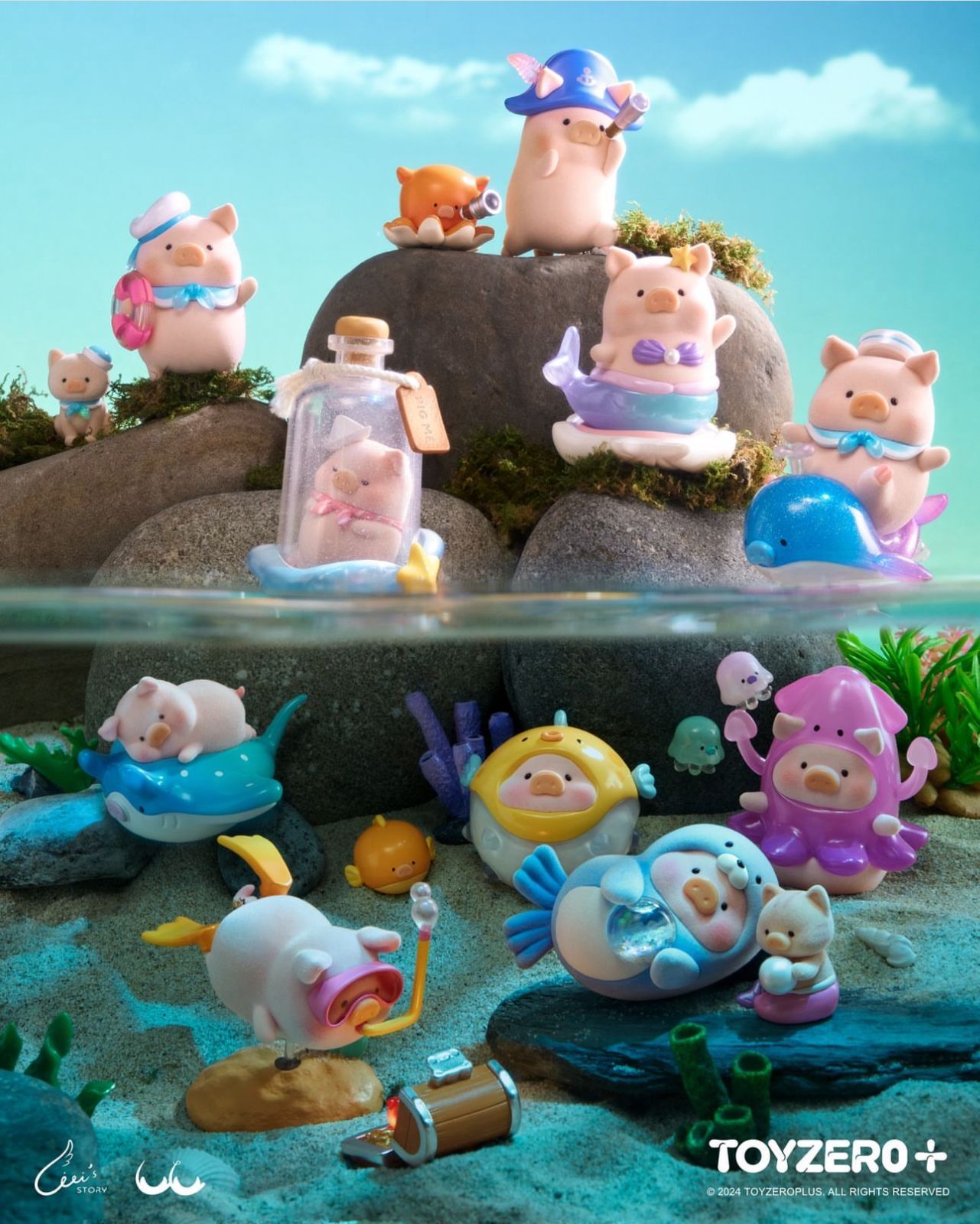 ルル 子豚 Lulu the Piggy フィギュアセット 新発売【フィギュア】子豚Lulu lulu the piggy x Cici story's