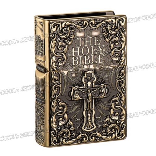 聖書 デザイン フルメタルジャケット オイルライター ZORRO 金 zippo 