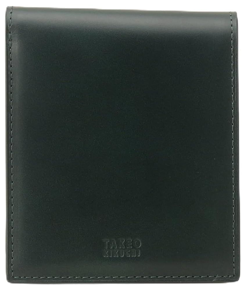 タケオキクチ 財布 ヘビタンレザー 2つ折り財布 07009401 メンズ グリーン 024 00