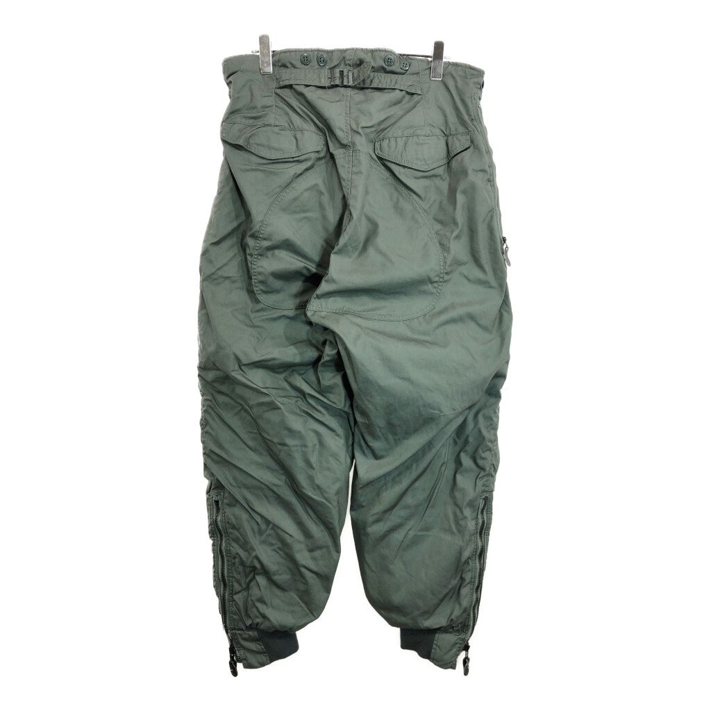 80年代 米軍実物 U S USAF F 1 B フライトパンツ ミリタリー セージグリーン メンズ 36 古着 V 6527