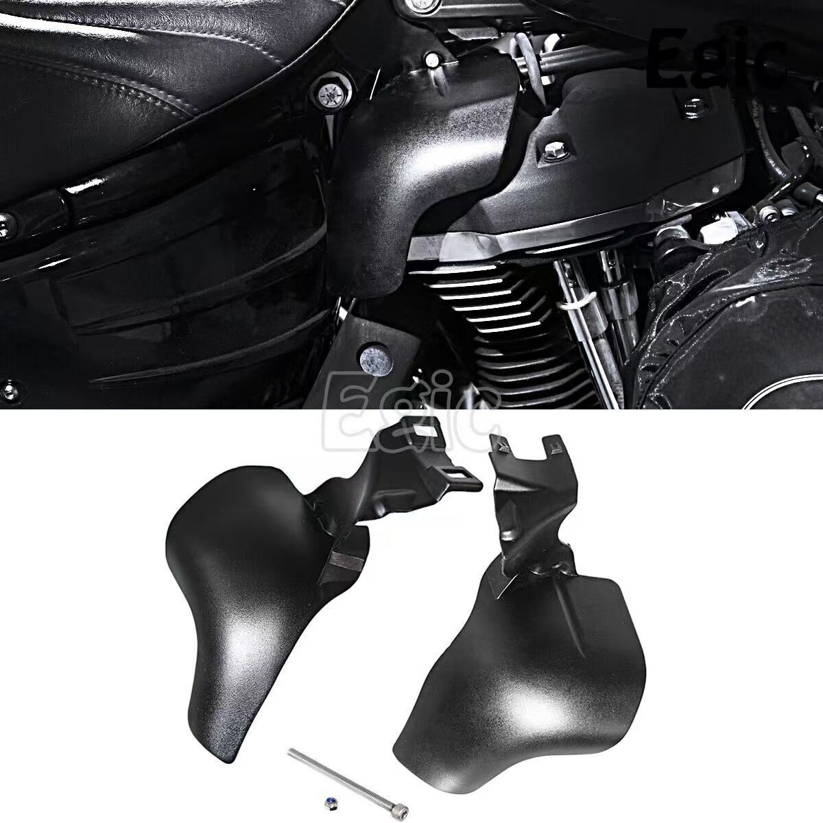 ハーレーソフトテイル Harley Softail 2018-2025年モデル ** エンジン防熱カバー