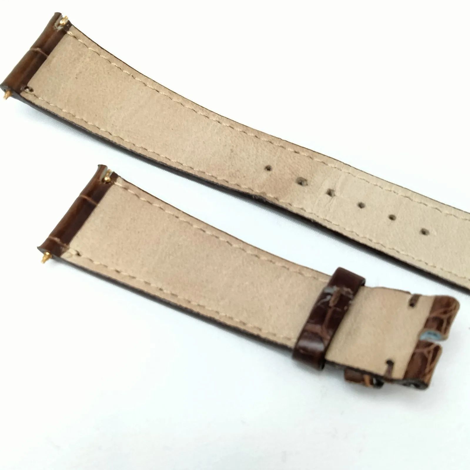 パテックフィリップ 純正 カラトバ専用 革ベルト ダークブラウン Patek