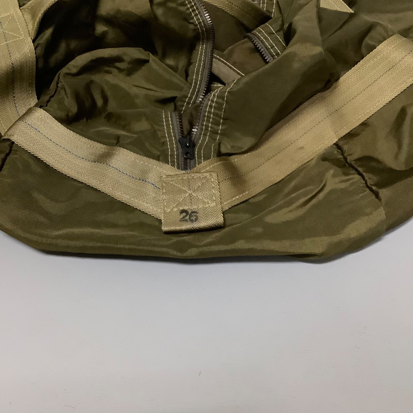 SALE】80s フランス軍 パラシュートバッグ ECLAIRジッパー