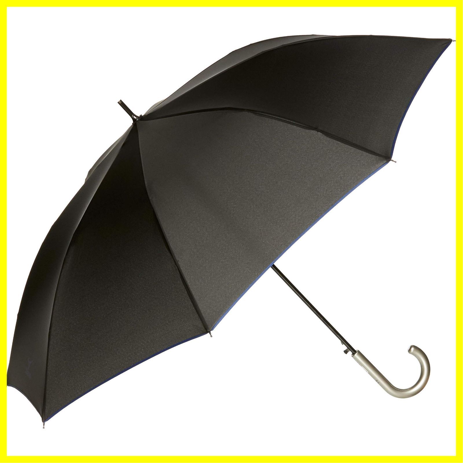 【人気商品】パイピング ジャンプ傘 無地 耐風 紳士 メンズ MIZUNO(ミズノ) [ムーンバット]