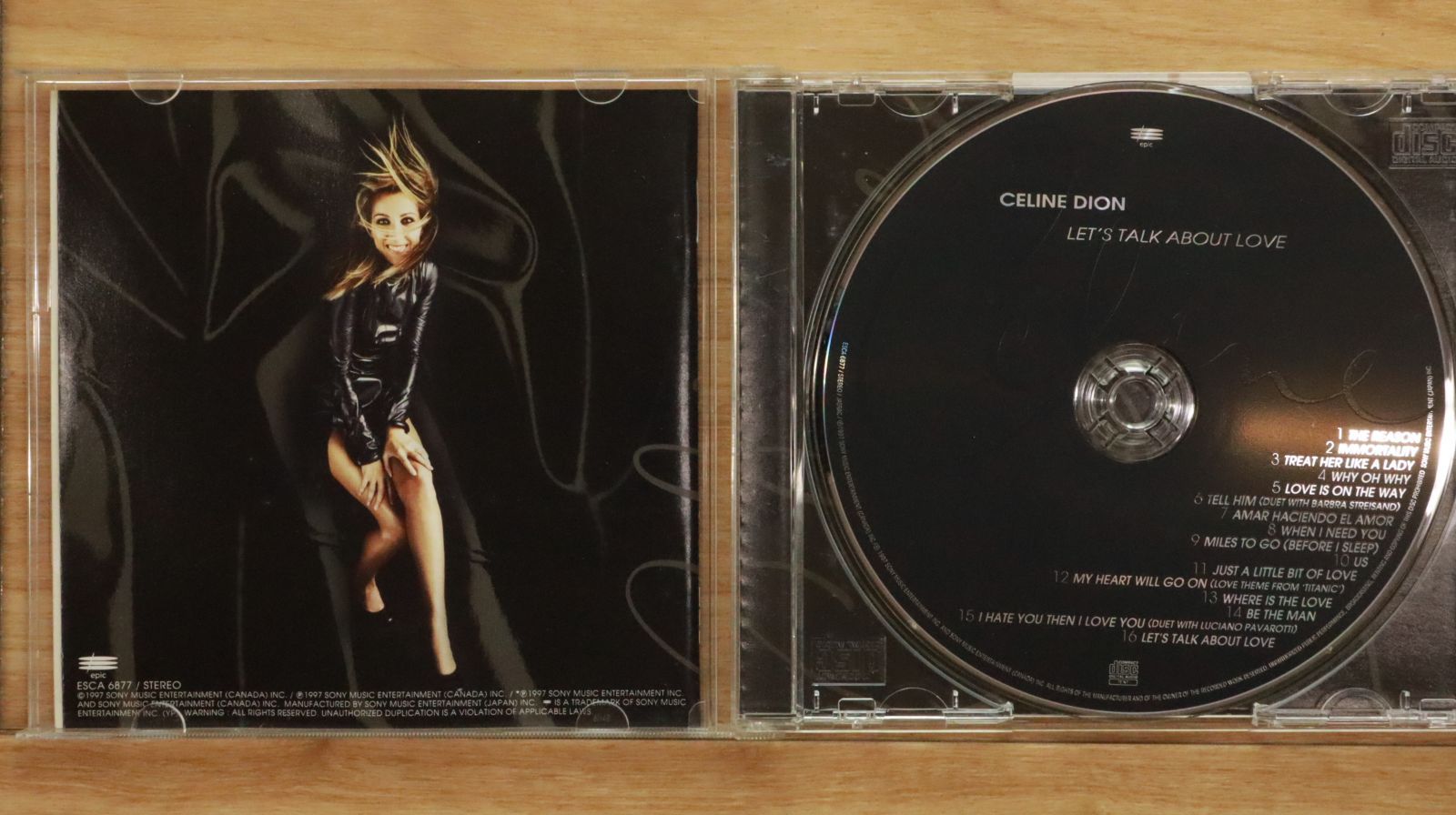 【中古】 レッツ・トーク・アバウト・ラヴ/ＣＤ/ESCA-6877 Lets Talk About Love : Celine Dion | HMV&BOOKS online - ESCA