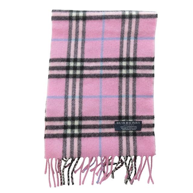 BURBERRY LONDON・ラムウール ノバチェック マフラー ストール