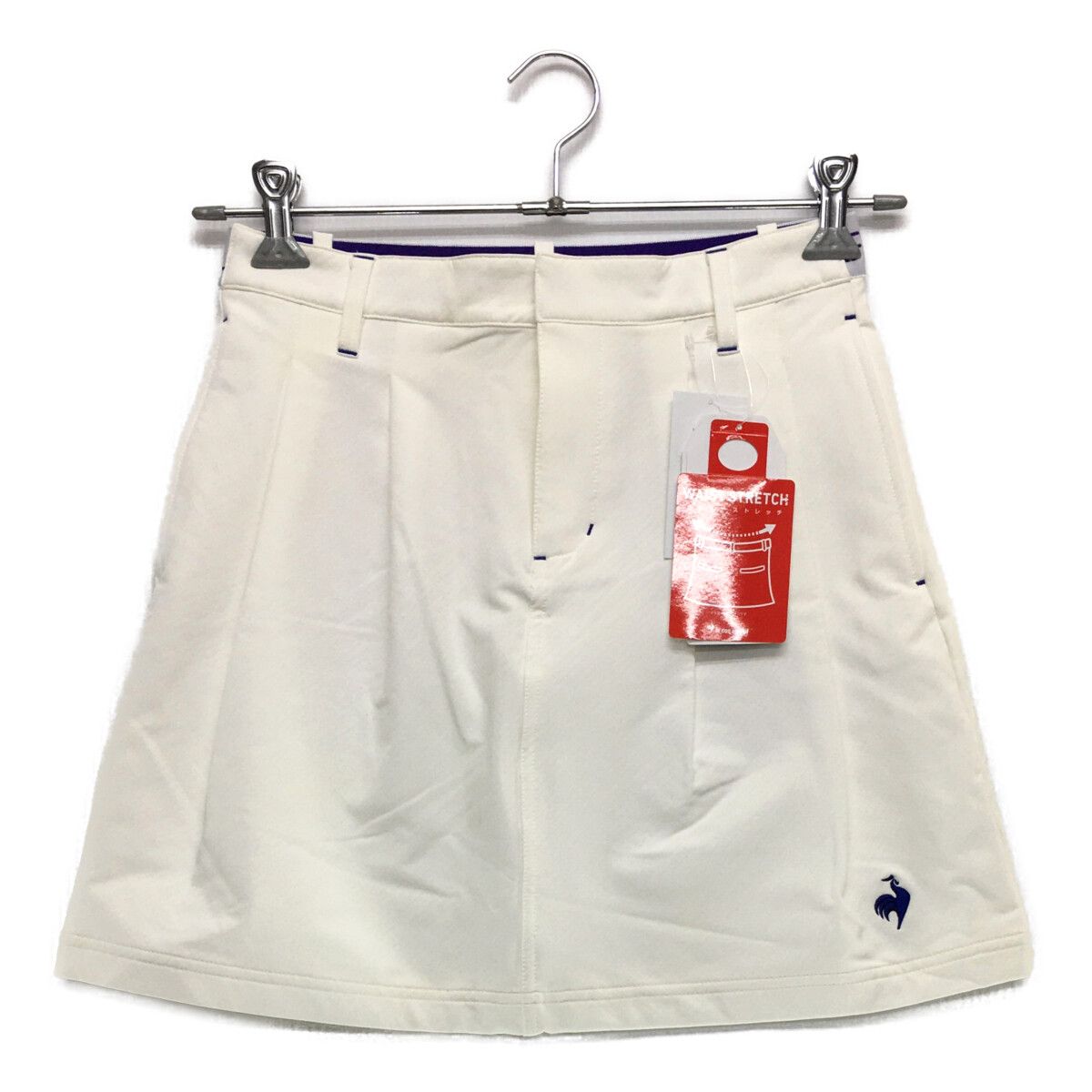 le coq sportif - coco 未使用品 ルコックスポルティフ le coq sportif レディース スカート 9号 白 ホワイト 裏起毛 未使用品 レディース ルコックスポルティフ le coq sportif
