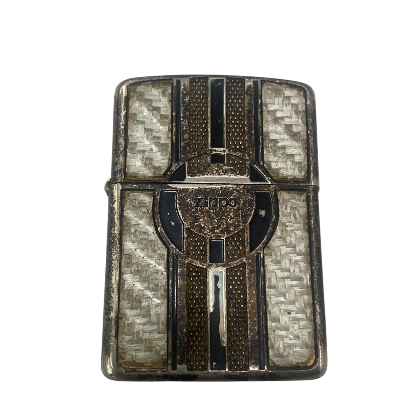 170590 現状品 ZIPPO ジッポ オイルライター 真鍮 アーマー