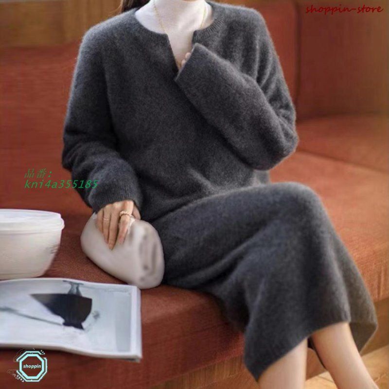 ニットセットアップ 上品韓国風