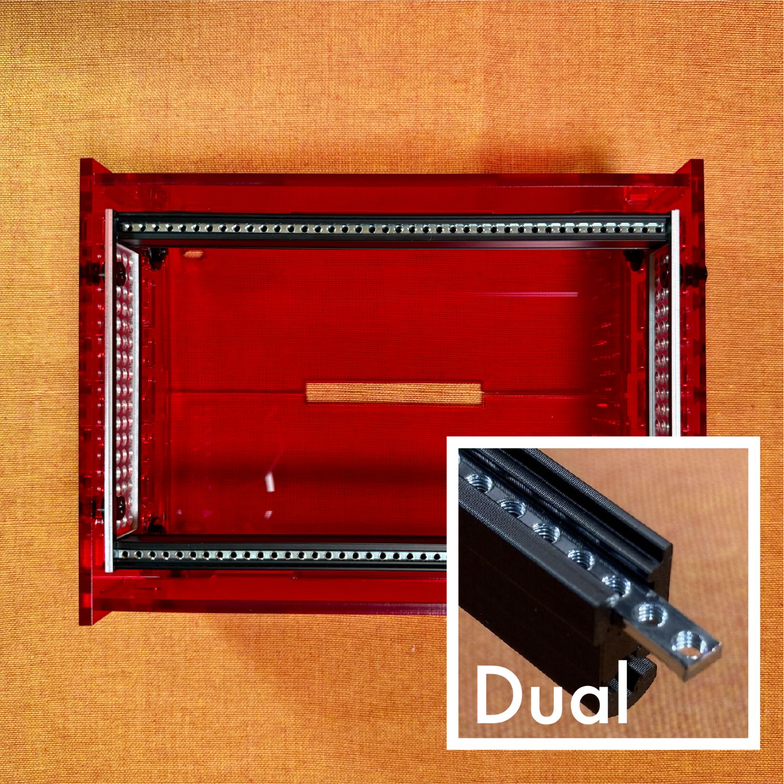 Takazudo Modular zudo-block-40 Red-Dual