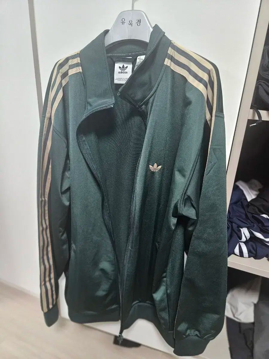 adidas(アディダス) ベッケンバウアー ジャージ 緑 アジア m