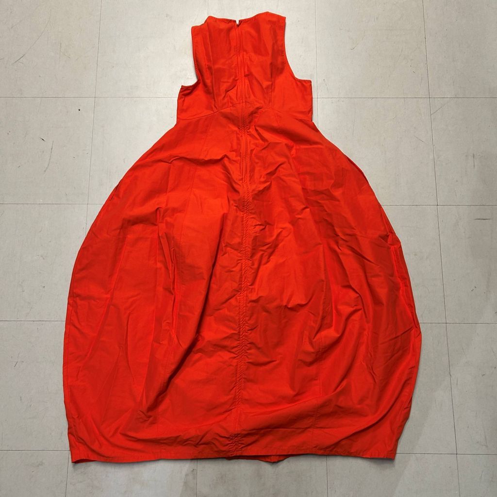 nagonstans ナゴンスタンス Baloon Dress ドレス 470GS533-1010 オレンジ系 size M 中目黒A10