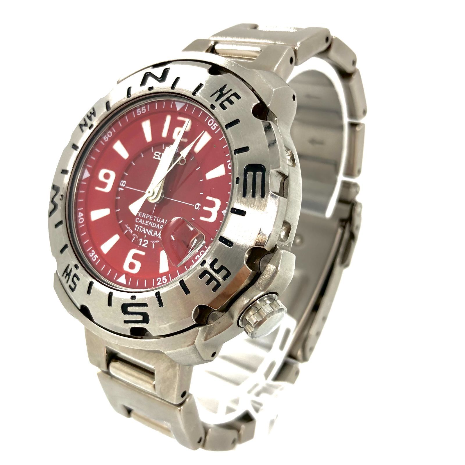 【最安値】 SEIKO QZ パーぺチュアルカレンダー ランドレック セイコー 時計