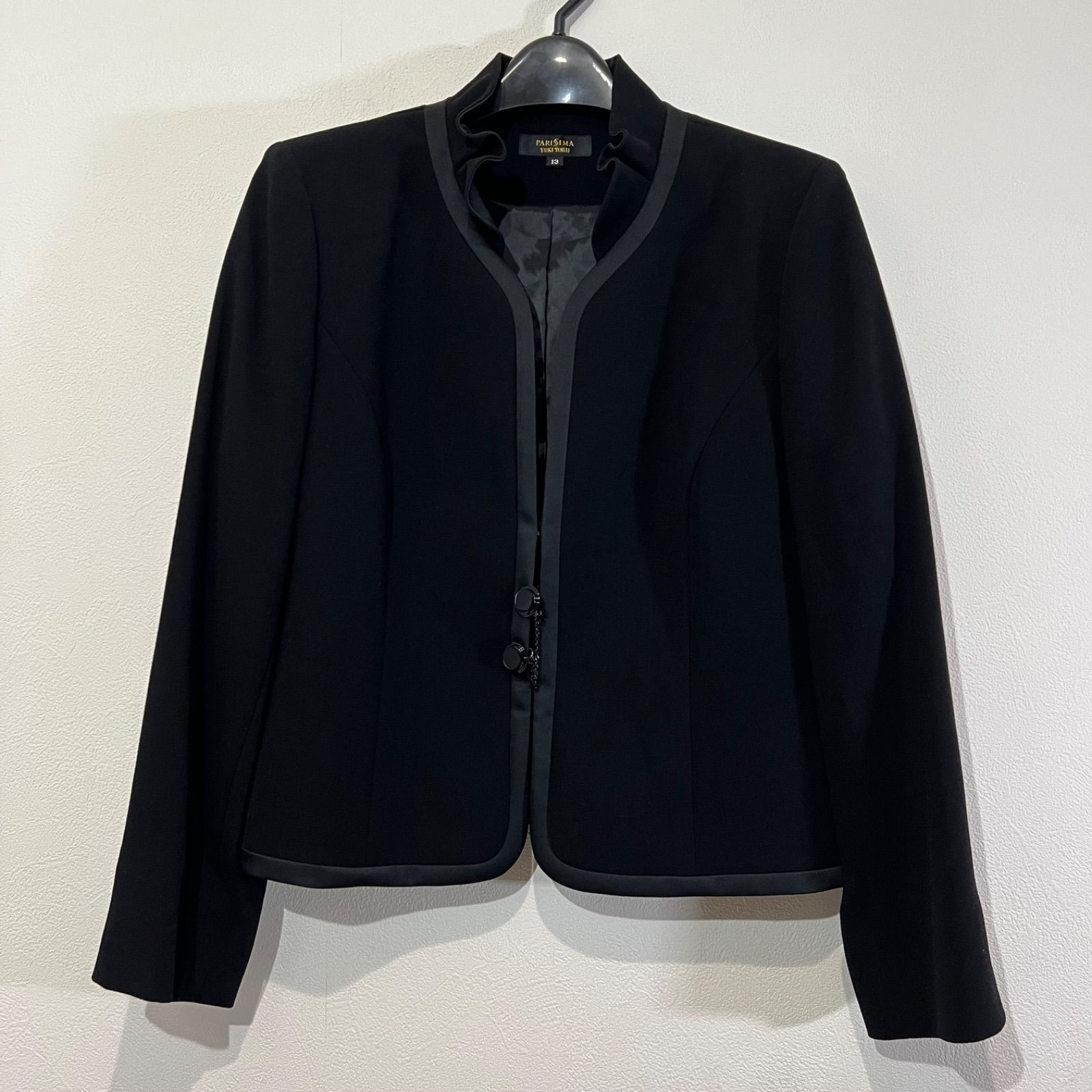 z949 PARISIMA YUKI TORII ユキトリイ 五分袖 ワンピース アンサンブル セット 喪服 礼服 レディース サイズ13 - メルカリ