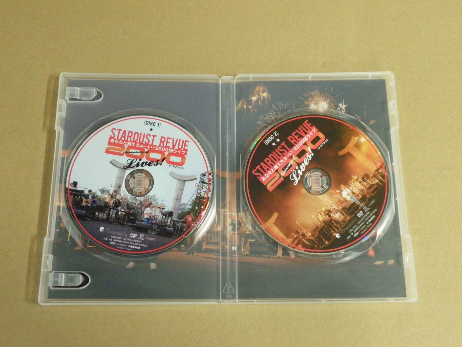 DVD】スターダスト・レビュー STARDUST REVUE / あなたと越えた