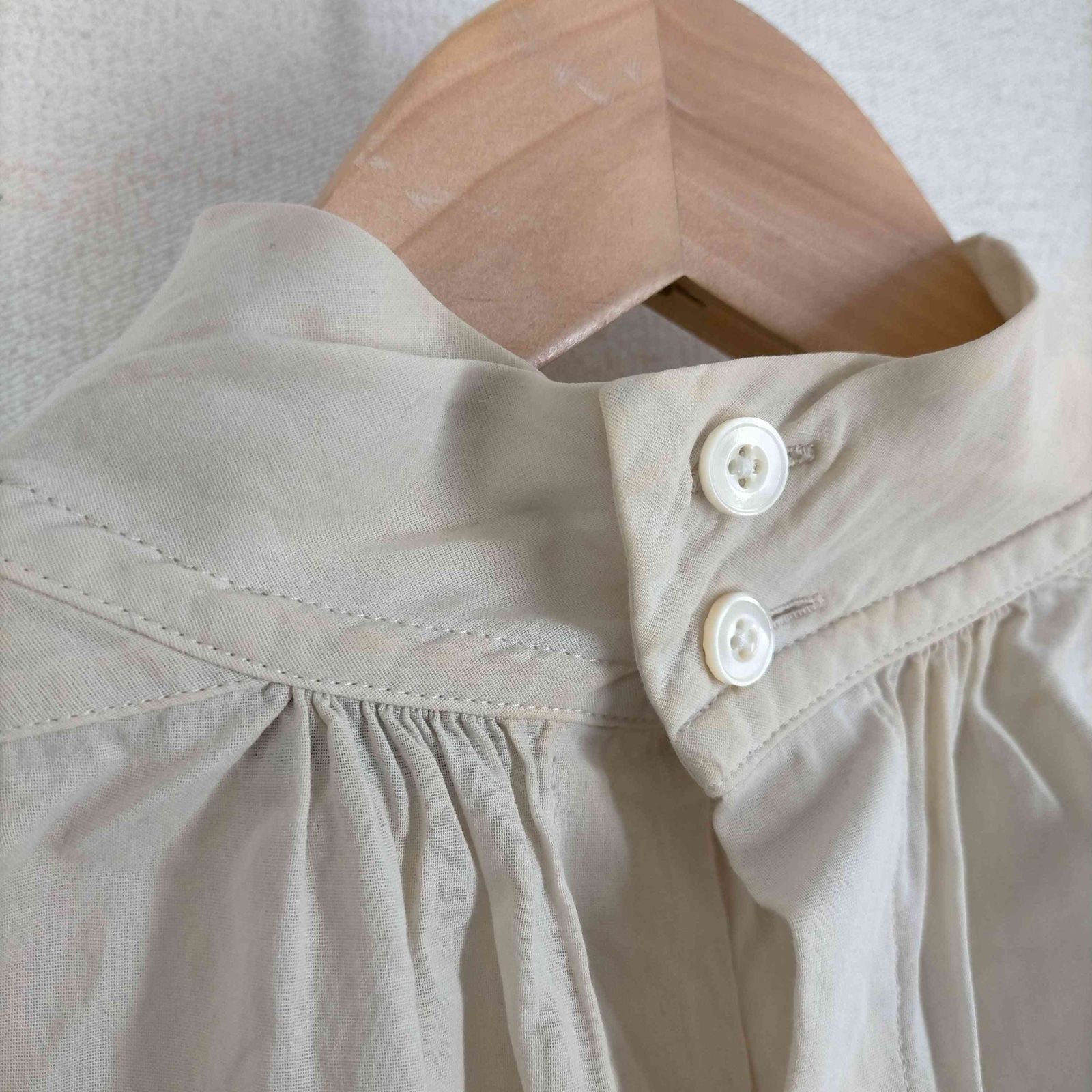 スティーブンアラン Steven Alan DIAMOND PATTERN HIGH NECK BLOUSE 