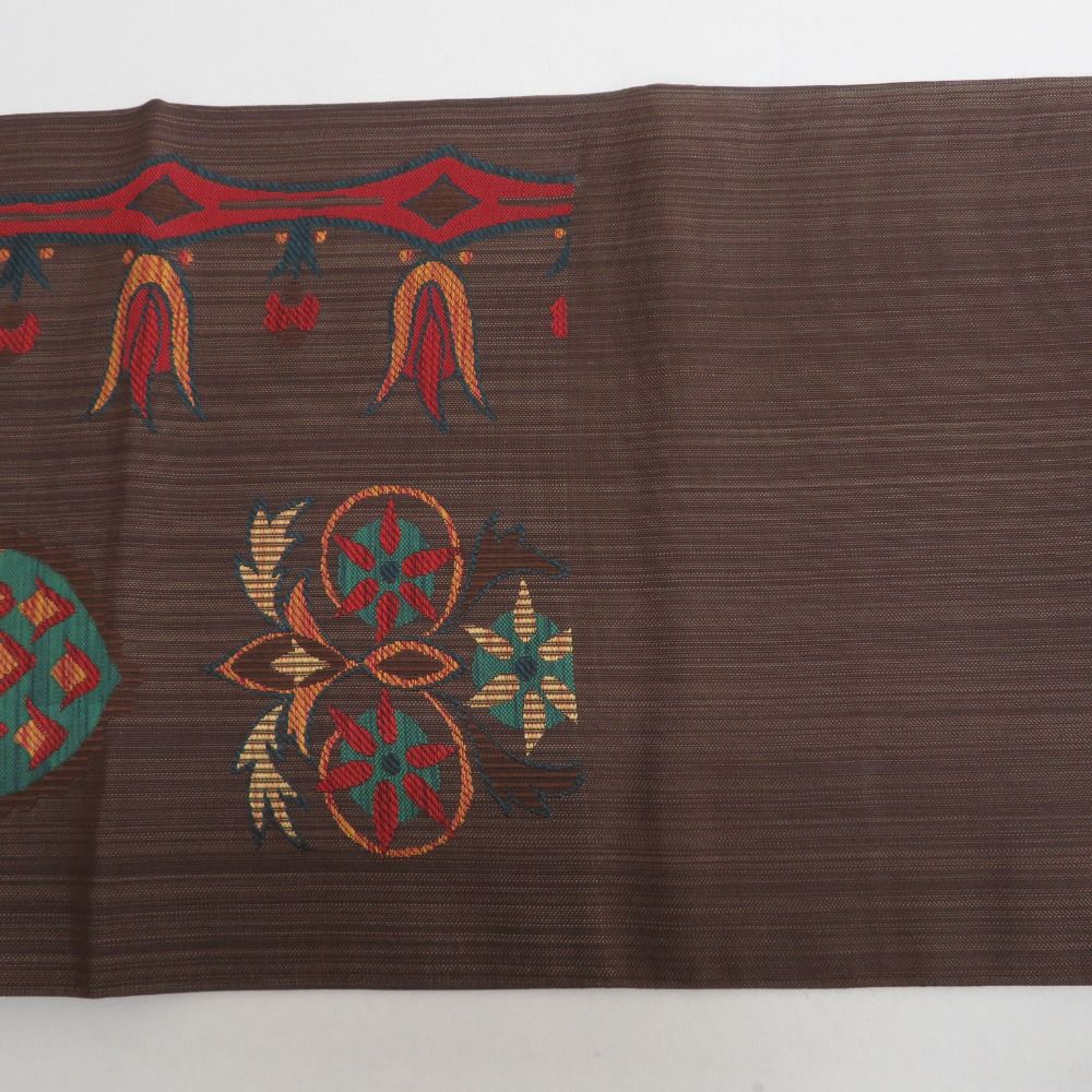 茶色ｘ赤色ｘ多色 エスニック調